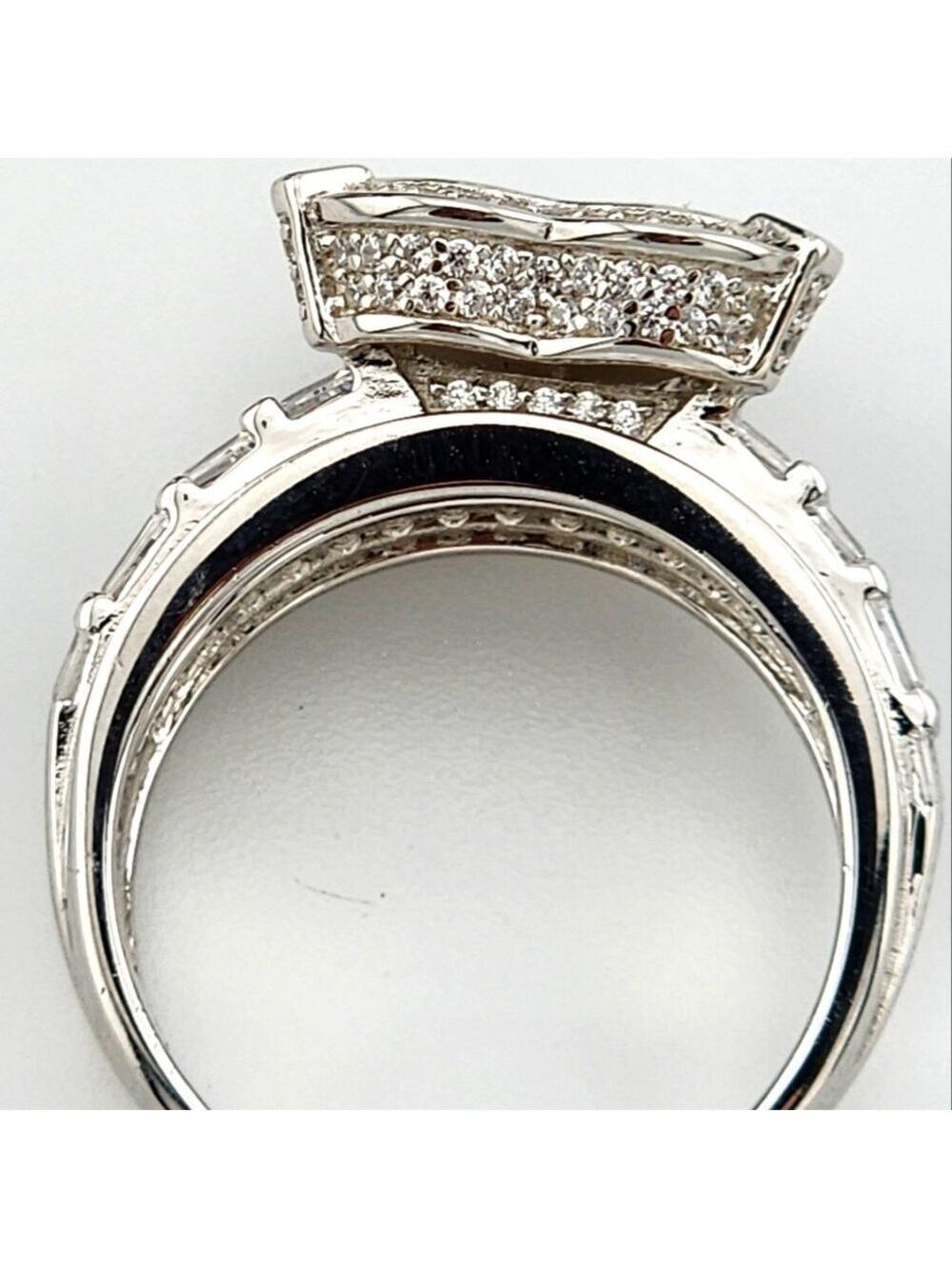 Sterling Silver 925 Heart Design CZ Ring – Brand New - Picture 15 of 15